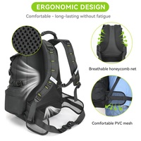 Sac à dos de moto imperméable grande capacité pour voyage en moto, vente en gros d'usine