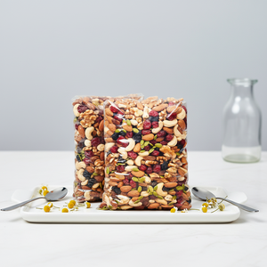 Groothandel Gebakken Zoute Harde Vatenverpakte 8 Soorten Gemengde Noten en Gedroogd Fruit Notenpitten Snacks - Product Image 6