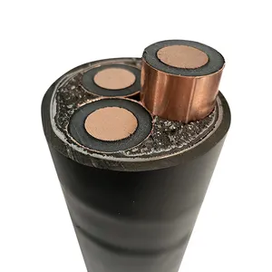 10kv 11kv 3C 120mm2 1X 3C 240mm2 1C x 500mmsq 6 x 1C x 500mmsq XLPE/SWA/PVC cabo de cobre de média tensão universal HV