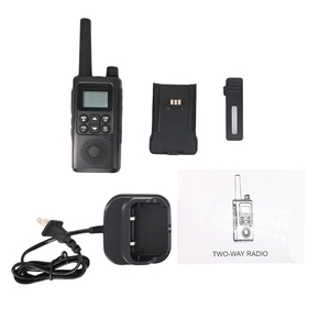 วิทยุสื่อสาร ET-T6 FRS กำลังส่ง 2 วัตต์ ระยะ 1 กิโลเมตร ชุดคู่ UHF วิทยุสื่อสารสองทาง สำหรับโรงแรม ร้านค้า บ้าน งานกลางแจ้ง สถานการณ์ฉุกเฉิน วิทยุสื่อสารแบบพกพา - Product Image 6