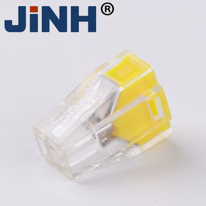 חדש מותג 2 פין פלסטיק חוט מחברים 1.0mm כדי 2.5mm מהיר לדחוף חוט מחברים - Product Image 5