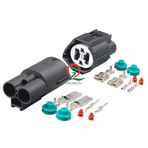 דיור מקורי 2 סיכה אוטומטית מחבר סיכה נקבה עבור <span class=keywords><strong>volvo</strong></span> lan תקע 7283-8497-90 7283849790 - Product Image 5