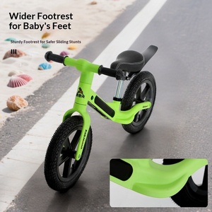 Vélo d'équilibre musical à LED pour enfants de 4 à 6 ans, <span class=keywords><strong>draisienne</strong></span> d'apprentissage pour bébés garçons et filles, deux roues - Product Image 5