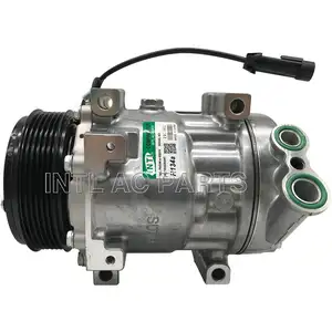 INTL-XZC1833 7V16 6PK 110-115MM 12V Carro A/C Compressor para PEUGEOT /FIAT