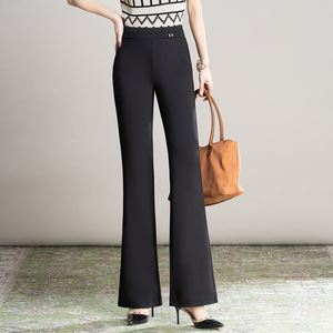 <span class=keywords><strong>Pantaloni</strong></span> <span class=keywords><strong>da</strong></span> Donna Personalizzati 2026 a Vita Alta, Modello Bootcut, con Dettagli Metallici Borchiati, Effetto Modellante, Vendita all'Ingrosso - Product Image 2