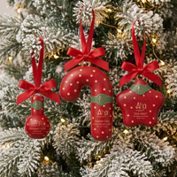 Ensemble de flacons cosmétiques portables XINGYUAN pour Noël, design personnalisé en forme de canne à sucre et d'étoile, conteneur pour crème pour les mains et lotion, avec porte-clés