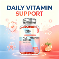 Multivitamines en Gummies Saveur Fraise Naturelle Bien-être Quotidien 120 Gummies Complément Alimentaire