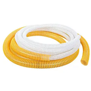 Tubo corrugado en espiral de pvc, flexible y conveniente de almacenamiento