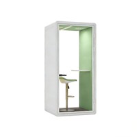 Cabines de bureau insonorisées individuelles taille S avec différentes couleurs, pour se concentrer sur les études, le travail, la musique, cabine de musique, usine directe à Foshan