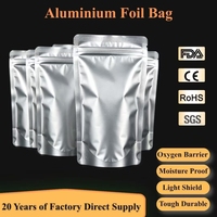 Aluminiumfolie stand-up pouch met ritssluiting voor fruitpuree, groentepuree, vleespuree en rijst- en graanproducten verpakking