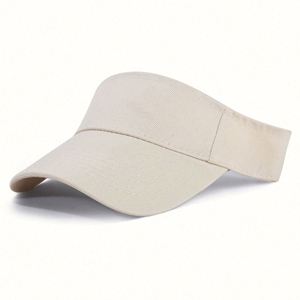 Casquette de soleil à large bord pour l'extérieur, couleur unie, été, unisexe, personnalisable, sport, cyclisme, respirante et confortable - Product Image 2