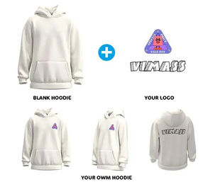 Sudaderas con Capucha Extra Grandes de Felpa Francesa de Algodón Grueso para Otoño, Ecológicas, Bordadas con Logotipo Personalizado, Venta al Por Mayor de Fábrica - Product Image 4