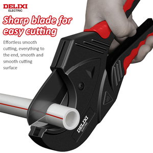 Coupe-tuyaux en PVC rouge DELIXI ELECTRIC de haute qualité, robuste, à coupe rapide, 33 mm, 42 mm, 63 mm - Product Image 3