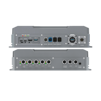 Boîtier d'ordinateur industriel embarqué pour calcul IA au bord, avec caméras GMSL2 8 canaux et modules Wi-Fi double bande/4G/5G