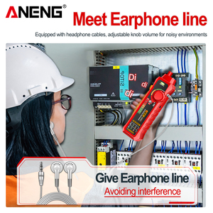 ANENG M469C Smart Electronic Power Cable Tester Standard Accuracy Network/LAN Cable Line Tracing Tool <strong>DC</strong> Level RJ45 RJ11 1 Cable - Product Image 2