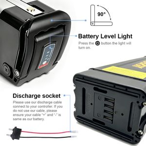 Batterie au lithium-ion personnalisée Silverfish 36V & 48V 13Ah à 21Ah pour vélo électrique, à fixer sur le tube de selle - Product Image 2