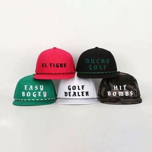 หมวกแก๊ปฮิปฮอปแบบ snapback ปีกแบน ผ้าคอตตอนทวิล ปักโลโก้ 3 มิติ คุณภาพสูง แบบ 5 ชิ้น สำหรับผู้ชาย รับผลิตตามสั่งขายส่ง - Product Image 2