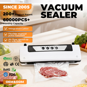 Scelleuse <span class=keywords><strong>sous</strong></span> <span class=keywords><strong>vide</strong></span> électrique automatique multifonctionnelle portable pour la cuisine domestique, pour aliments, cuisson <span class=keywords><strong>sous</strong></span> <span class=keywords><strong>vide</strong></span>, viande, emballage compact, sur table - Product Image 1