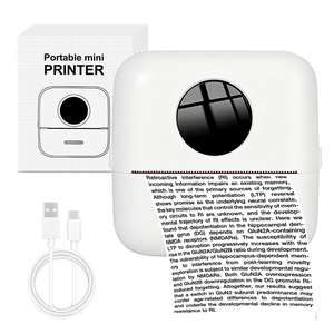 Imprimante portable mini à impression rapide 200 DPI, imprimante photo multifonctionnelle haute résolution, imprimante sans encre électrique pour l'école - Product Image 1