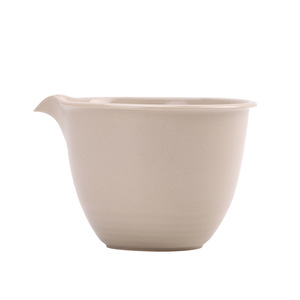 Tasse de partage en céramique émaillée style rétro chinois, en bois de frêne, pour la préparation et la distribution du thé, idéale pour la maison et le thé de l'après-midi - Product Image 5