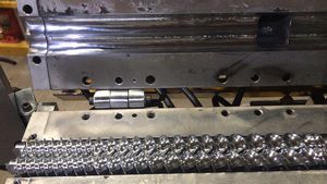 Hoàn thành đồng xoay song song đôi vít pelletizing dây chuyền sản xuất cho EPE/pvdf Micro PELLET đùn hạt động cơ PLC - Product Image 3