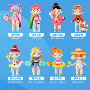 Figura Coleccionable de <span class=keywords><strong>Laura</strong></span> la Sirena, Batalla en la Piscina, 4.ª Generación, Caja Ciega Auténtica - Adorable Adorno de Regalo para Exhibición en Escritorio - Product Image 5