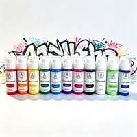 Stylo graffiti 60 ml, grande capacité, imperméable et résistant à la décoloration, encre à base d'eau, multicolores, pointe de 18 mm, marqueur acrylique pour peinture artistique