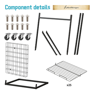Support de présentation vertical en métal robuste à 25 niveaux pour papier de scrapbooking, étagère de rangement en PVC pour <span class=keywords><strong>fournitures</strong></span> artistiques et de bureau - Product Image 3