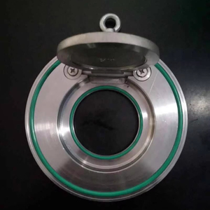 Vanne de retenue à clapet simple Veyron, corps et <span class=keywords><strong>disque</strong></span> en acier inoxydable SS304/SS316, application eau, conception à lame fine, DN50-DN2400 - Product Image 1