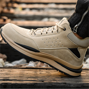 Scarpe Antinfortunistiche Moderne Isolate Elettricamente con Punta in Acciaio, Invernali, per Cantieri, da Uomo, in Tessuto Elasticizzato, Tela, Microfibra, Pelliccia, Sportive - Product Image 4