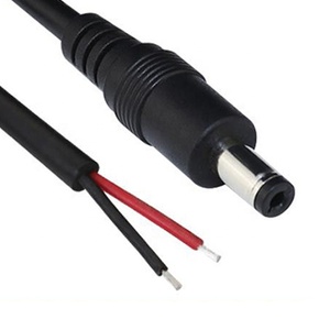 Stecker Buchse 5.5x2.1mm 5.5x2.5mm 3.5x1.35mm DC-Hohlstecker und -Buchse zu Offenem Kabelende mit Blankem Litzen für LED-CCTV-Überwachungskamera - Product Image 2