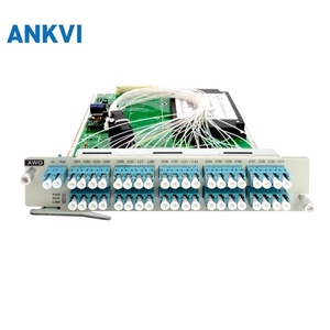 การ์ด AWG 40 48 Waves DWDM มัลติเพล็กเซอร์ เดมัลติเพล็กเซอร์ อะเรย์เวฟไกด์กราตติ้ง สำหรับระบบ OSP3800 - Product Image 1