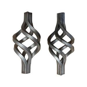 Cửa Sắt Rèn Cửa Cầu Thang Lan can Rèn Sắt Cửa Sổ Nướng Thiết Kế - Product Image 6