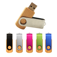 USB2.0 USB kayu Flash Drive 8gb kualitas tinggi asli USB chip kustom Logo gratis Lase Logo USB tongkat untuk pemasaran perusahaan