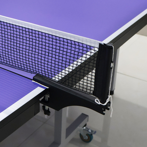 Mesa <span class=keywords><strong>de</strong></span> Tenis <span class=keywords><strong>de</strong></span> Interior Móvil <span class=keywords><strong>de</strong></span> MDF con Patas Reforzadas y Ruedas, Mesa <span class=keywords><strong>de</strong></span> <span class=keywords><strong>Ping</strong></span> <span class=keywords><strong>Pong</strong></span> Plegable <span class=keywords><strong>de</strong></span> 15 mm <span class=keywords><strong>de</strong></span> Grosor para Ahorrar Espacio - Product Image 3