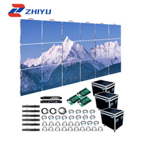 ZHIYU Mur vidéo LED géant d'extérieur 500x1000mm pour scène, affichage de location P4.81 à épissure sans soudure, résolution 8K, étanche