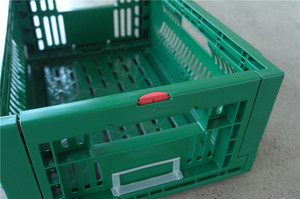 <span class=keywords><strong>Stackable</strong></span> tái chế Thùng nhựa New PP chất liệu có thể gập lại hậu cần box với lưới thiết kế cho trái cây và rau quả lưu trữ - Product Image 6