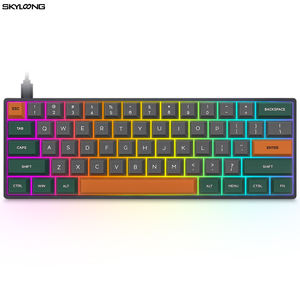 <span class=keywords><strong>Teclado</strong></span> para Juegos con Cable Skylong <span class=keywords><strong>SK61</strong></span> Profesional Retroiluminado de 61 Teclas a Precio de Fábrica - Product Image 1