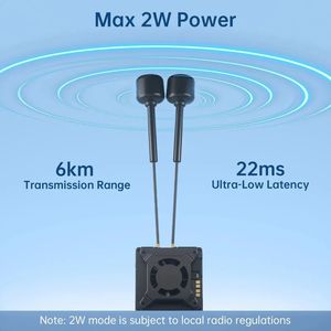Kit Walksnail <span class=keywords><strong>Avatar</strong></span> GT 2W VTX Gyroflow 100fps 1080P Double Antenne Vision Nocturne Capteur Starvis <span class=keywords><strong>II</strong></span> pour Drone FPV Extension DIY - Product Image 3