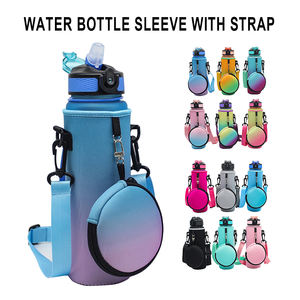 <b>Hot</b> <b>Water</b> <b>Bottle</b> Holder Adjustable Warmer / Cooler <b>Water</b> <b>Bottle</b> Sling Bag Cartoon Adjustable <b>Strap</b> for Walking and Hiking - Product Image 4