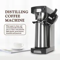 ड्रिप फिल्टर कॉफी निर्माता स्वत: चाय के साथ मशीन और फिल्टर कॉफी मशीन वाणिज्यिक कॉफी चाय मशीन सीई