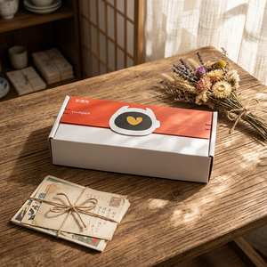 Cajas de Embalaje Personalizadas con Tira Desprendible, Cajas de Regalo Corrugadas con Logotipo a Color, Cajas de Envío para Comercio Electrónico - Product Image 2