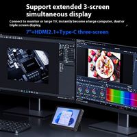 Mini PC ZhengFeng MN-7 12e génération N200, écran tactile 7 pouces, Windows 11, Quad Core, DDR5 16 Go, SSD, neuf, garantie 1 an, usage professionnel CN