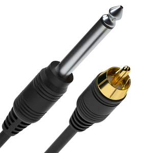 Profesional redondo nuevo 2,5 M Gel de sílice chapado en oro macho a RCA tatuaje Clip cable Clipcord fuente de alimentación para máquina de tatuaje - Product Image 3