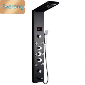 A buon mercato Led pannello doccia per bagno pannello doccia con cascata e doccia massaggio termostatico - Product Image 1