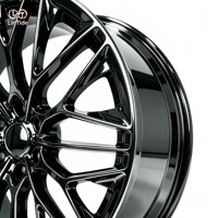 Jantes en alliage gris bronze 20 pouces 5x112 5x120 concaves pour Volkswagen Golf Mercedes Classe C