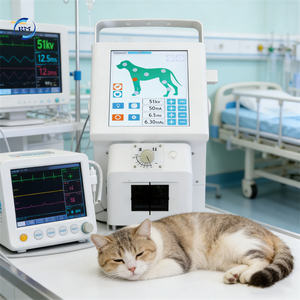 جهاز أشعة سينية بيطري عالي التردد منخفض الجرعة مع لوحة تصوير رقمية اختيارية 17*17 للعيادات البيطرية - Product Image 1