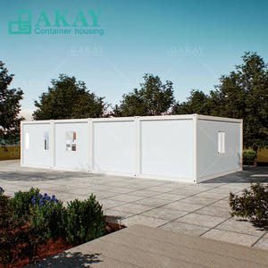 Casa prefabricada modular personalizada, casas prefabricadas, apartamento de <span class=keywords><strong>cuatro</strong></span> conexiones, 2 dormitorios, 20 pies, 40 pies, casa contenedor desmontable - Product Image 3