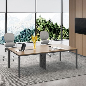 Bureau de direction de haute qualité pour fournisseur de projets, design moderne, grand poste de travail pour l'aménagement intérieur des bureaux d'entreprise - Product Image 1