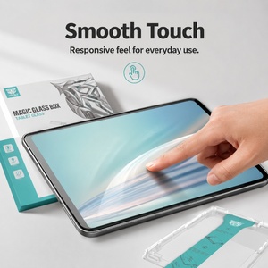 G001 para Apple <span class=keywords><strong>iPad</strong></span> <span class=keywords><strong>Pro</strong></span> 13 (2025) M5, Fácil Instalación, Cristal Templado Transparente HD de Tacto Suave para <span class=keywords><strong>iPad</strong></span> Mini <span class=keywords><strong>7</strong></span> - Product Image 6